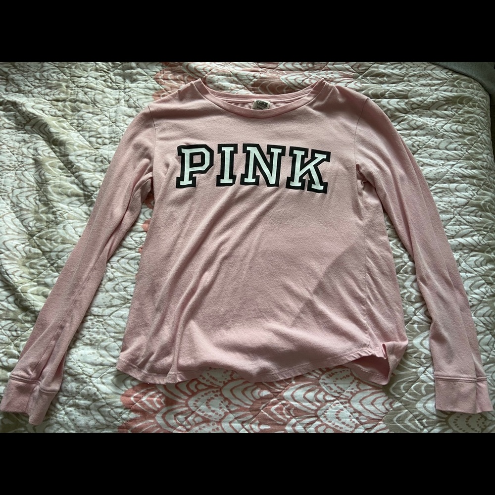 Long sleeve blush pink- PINK shirt